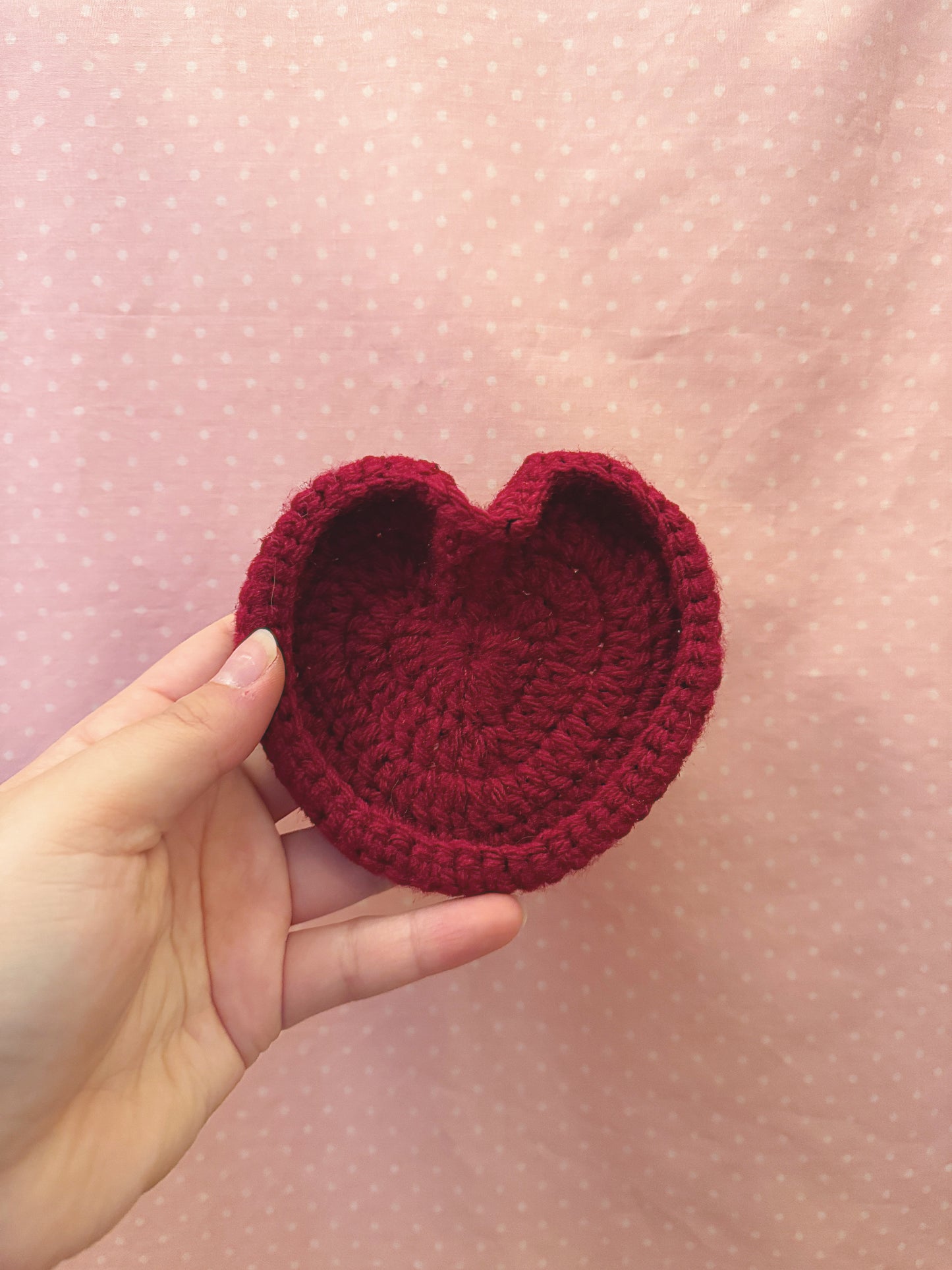 Heart trinket tray